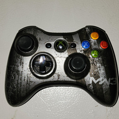 Microsoft Xbox 360 Wireless Controller MW3 Modern Warfare 3 Black/Gray for PC