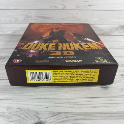 Duke Nukem 3D (1997) Big Box PC Windows 95 komplett Handbuch & Einlagen Videospiel - Bild 8 von 21