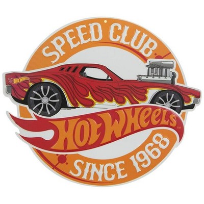 Hot Wheels Speed Club Since 1968 Tin Sign * Garage, Kids Room or