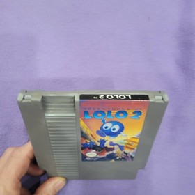 ADVENTURES OF LOLO 2 Game Cartridge for the Nintendo NES