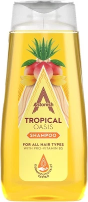 BRANDED Astonish Tropical Shampoo with Pro-Vitamin B5 400ml
