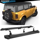 Fits 21-26 Ford Bronco 4Door OE Style Aluminum Side Step Nerf Bar Running Boards