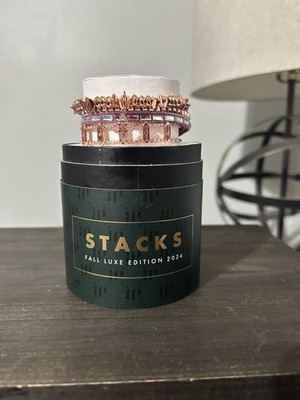 BP Bomb Party Stacks Fall Luxe 2024 Getaway Glam Rose Gold Bracelet RBP7845
