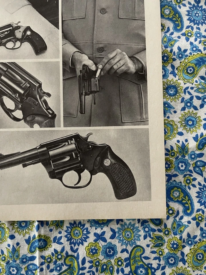 Vintage 1976 Charter Arms Bulldog 44 Handgun Print Ad - Ad Only - Image 2 of 4