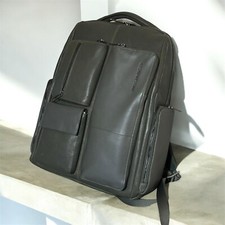 Piquadro Pulse Plus Uomo Zaino in Pelle - Verde Militare (CA3869P15)