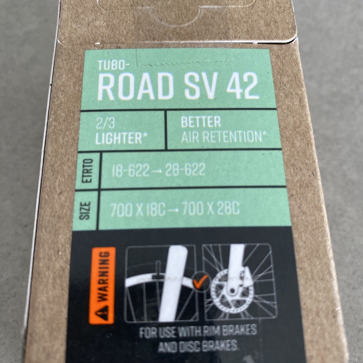 新品 tubolito 700×18/28mm(バルブ長42mm) 2本セット Tubolito Tubo Road Tube - 700 x 18-28mm, 42mm Presta Valve
