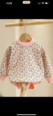 Kid Sweater in Pink Color 4-5Y
