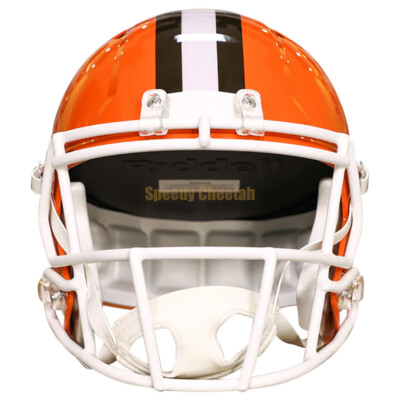 1975 football helmet Texas A&M Aggies White Riddell NCAA Speed Mini and official paint and decals specific to the time period Cleveland Browns 1975-2005 Throwback Speed