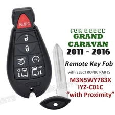 IYZ-C01C for Dodge Grand Caravan 2011-2016 Proximity Keyless-Go Remote Key Fob
