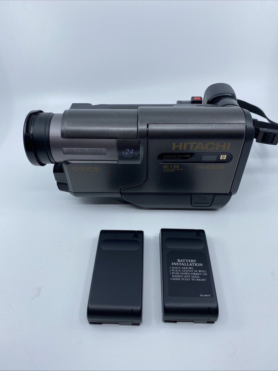 Hitachi VM-E510A 8mm Video8 Camera Camcorder VCR Player Video, 2