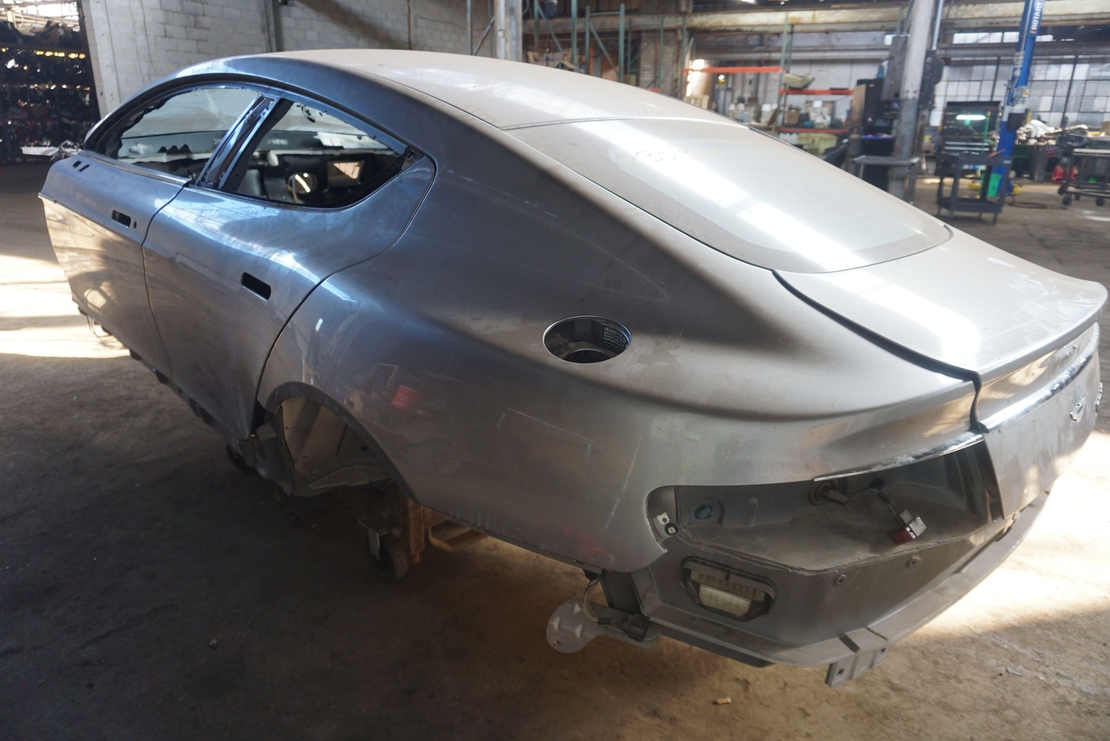 Rear Left Side Quarter Panel Structural Body Cut Silver Aston Martin Rapide