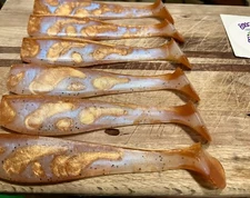 Boogey Man Bait Co. Ling Cod Copper Rockfish Deacon 7” Swim Bait Paddle Tail