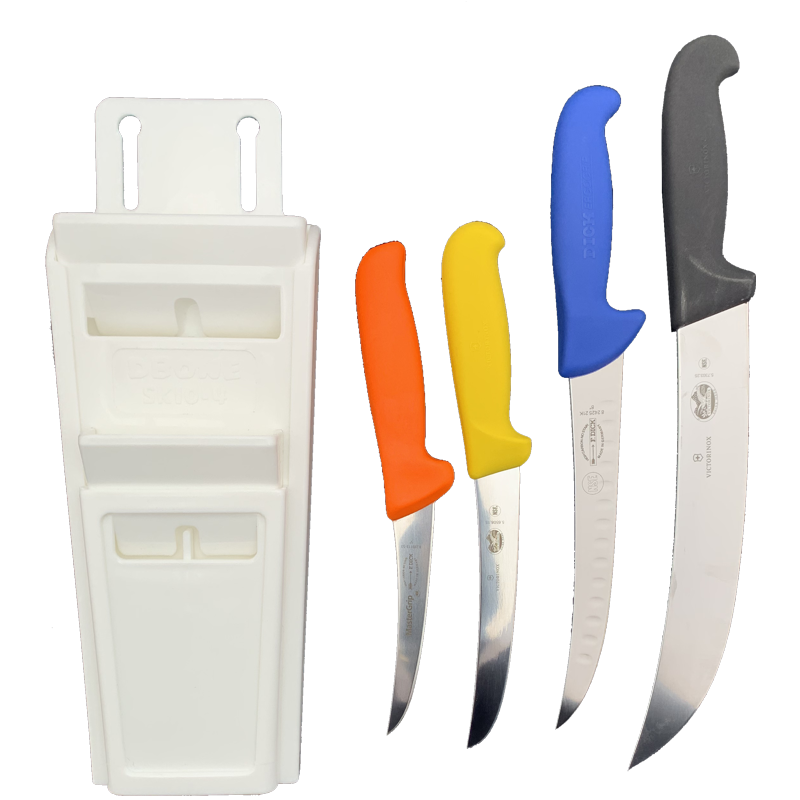 DBONE BUTCHERS KNIFE POUCH / SCABBARD 4 KNIVES NYLON 10" SK104 eBay