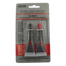 Vigor Jewelers Epoxy 2 Part Resin Hardener Clear Colorless Sets In 4 Minutes