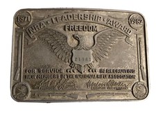 NRA Fourth Annual Trophy Elk Hunt Belt Buckle  Whittington Center