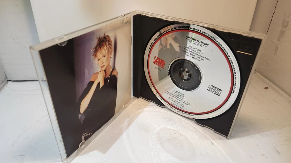 Agnetha Faltskog I Stand Alone cd 1988 Abba Atlantic label Foto 2 de 3