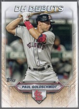 2021 Topps Paul Goldschmidt #DHD-14 St. Louis Cardinals 