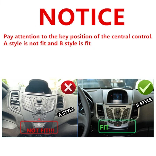 9.7" Für Ford Fiesta 2009-2016 Android 13 GPS Navi Autoradio Carplay WIFI 2+32G - Picture 15 of 20