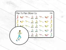 1788~~Workout Planner Stickers.