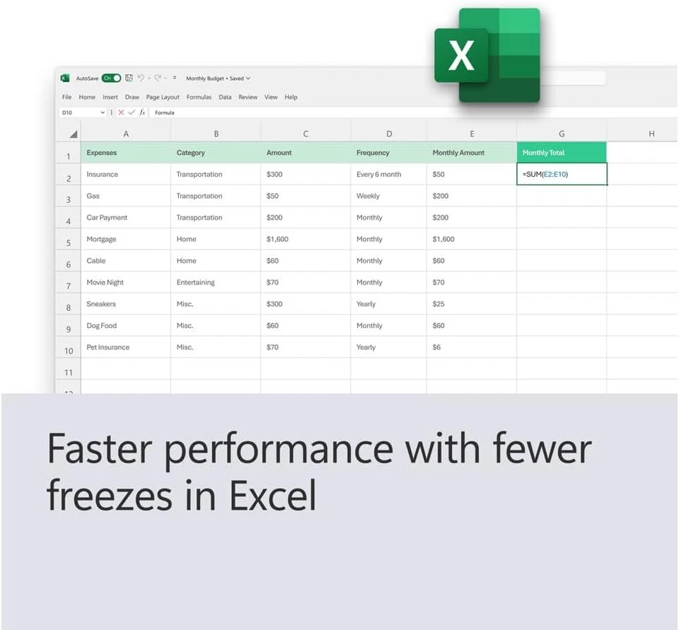 Microsoft EP2-06820 Office Home 202 | 1 Device | Windows 10/11 Mac - Key Card - Image 2 of 2