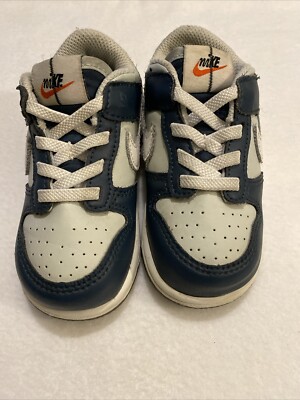 Nike Air Force One Toddler Blue  Gray 7C FB9107-300