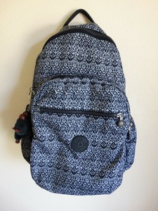 kipling backpack navy blue