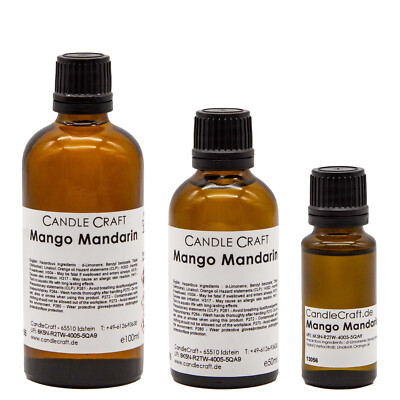 Mango Mandarin/Mango Mandarine  Kerzenduftöl CC-13056 Premium Duftöl