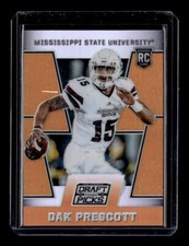 2016 Panini Prizm Draft Picks Prizms Orange #125 Dak Prescott 1/5 