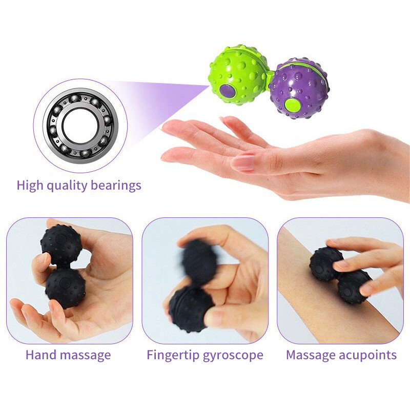 Turnip Finger Massage Ball Pressure Point Ball Radish Toys Hand Massage