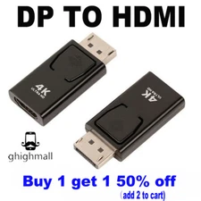 4K DP Male HDMI Female Adapter Display Port to HDMI Adapter 4k*2k
