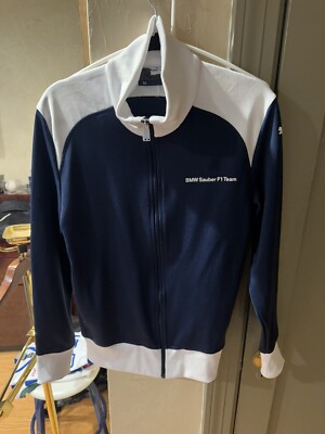 Puma BMW F1 Sauber Team Zip Up Jacket Size Medium | eBay