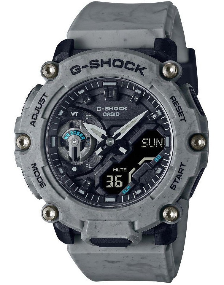 Casio G-Shock Sandy Desert Texture Carbon Core Men's Watch GA