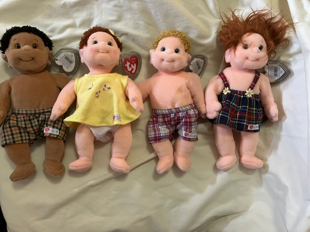 TY Beanie Kids Collection: Ginger/Curly/Boomer/Rascal 10 inch