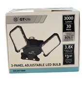 GT -Lite 3 Panel Adjustable LED Bulb 30 Watts 3000 Lumens Low Price energy save