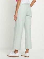 Max Mara Leisure Vasaio Wide Leg Pants Trousers in light mint size L