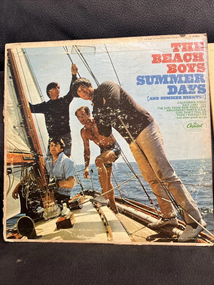 BEACH BOYS SUMMER DAYS NIGHTS LP T 2354; John Denver Back Home; Smith Minus-Plus Foto 2 de 4
