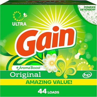 Detergent for Regular & he Washers, Original Scent, 45 Oz (Packaging May Vary)