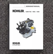 Engine Workshop Repair Service Manual Fits Kohler KDW 702 1003 1404