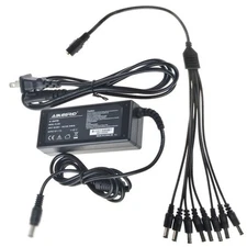 DC 12V 5A Power Supply for CCTV Security Camera DVR 8 Split Swann Lorex Defender