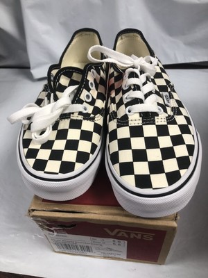 checkerboard vans authentic ebay