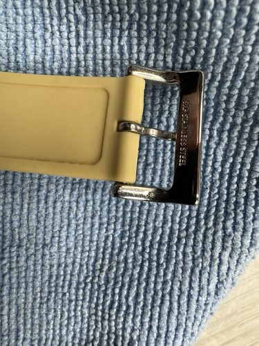 D&G Dolce & Gabbana Juan Chr DW0417 Blue Bezel Silver Dial Silicone Strap WATCH - Picture 14 of 18