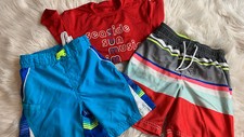 Boys Pants  Shirts / Kids Water Shorts And Top Size 4-5 / 6-7 - Good Condit