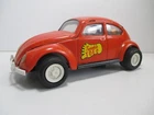 Vtg 1965 Orange Volkswagen VW Bug Tonka  52680 Twinkle Toes
