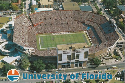 University of Florida Gators Ben Hill Griffin Stadium ''The Swamp'' Postcard