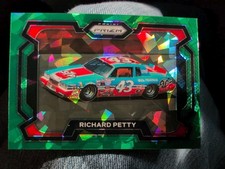 2024 NASCAR Panini Prizm Racing Richard Petty #99 Green Cracked Ice Prizm