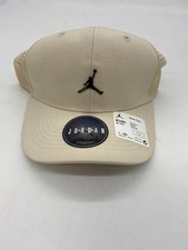 NWT Air Jordan Hat Unisex Sz Kids 8-20 Snapback Light Brown/Cream 9A0928-XAE