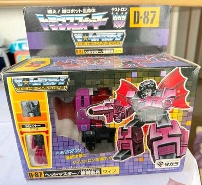 Transformers D-87 Headmaster TAKARA Japan
