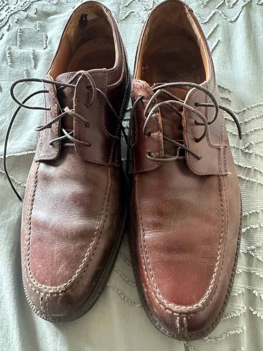 Johnston & Murphy Oxford Brown Dress Shoes for Men for sale  display picture 1