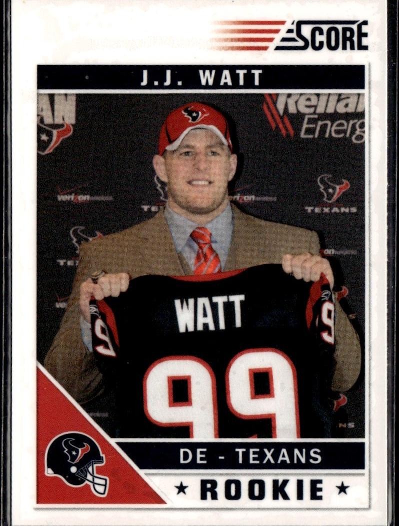 2011 Score #340 J.J. Watt A20