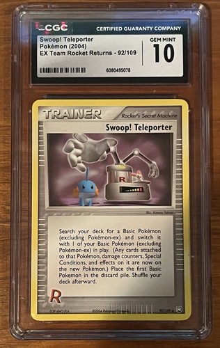 Swoop! Teleporter graded CGC 10 for sale on eBay